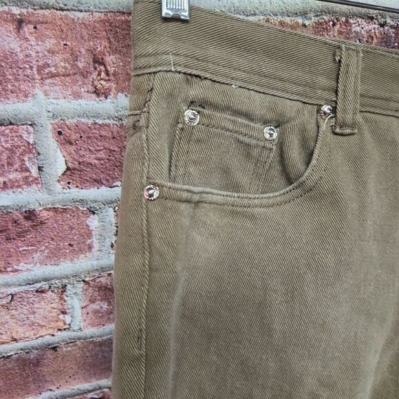 Trust Jeans Khaki Green Relaxed Fit Denim – Men’s 36x32 - Picture 4 of 7